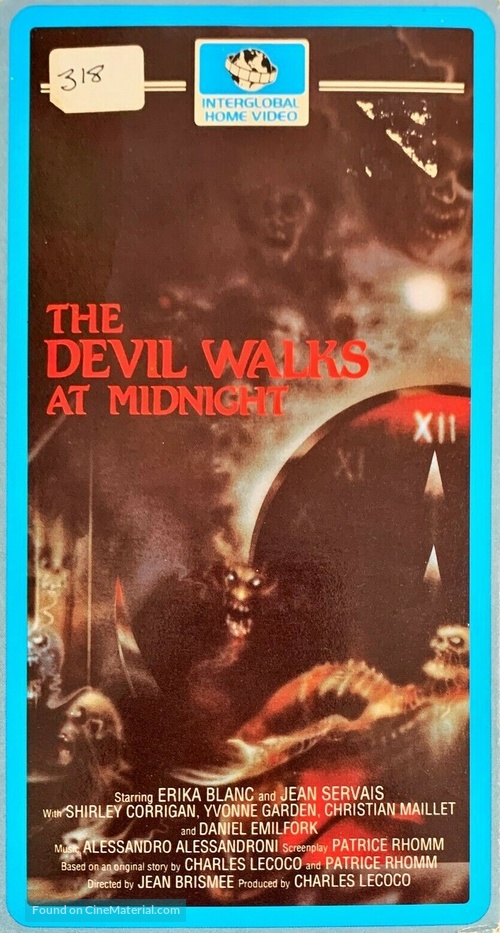 La plus longue nuit du diable - Canadian VHS movie cover