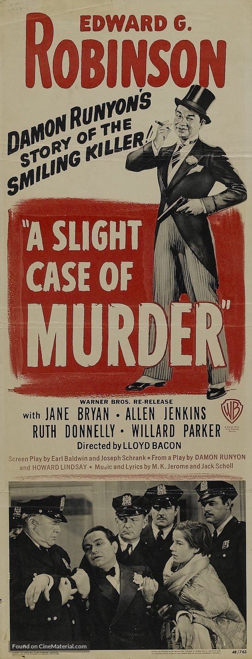 A Slight Case of Murder - Movie Poster