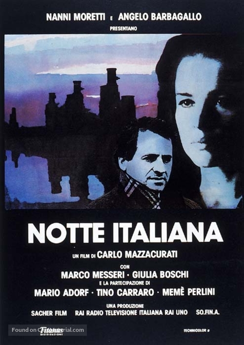 Notte italiana - Italian Movie Poster