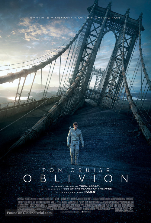 Oblivion - Theatrical movie poster