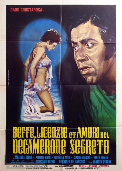 Beffe, licenze et amori del Decamerone segreto - Italian Movie Poster