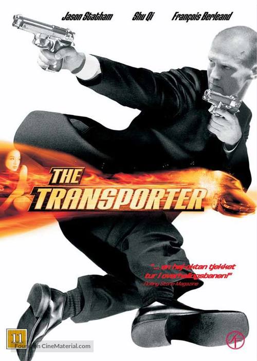 The Transporter - Danish DVD movie cover