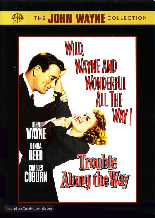 Trouble Along the Way - DVD movie cover