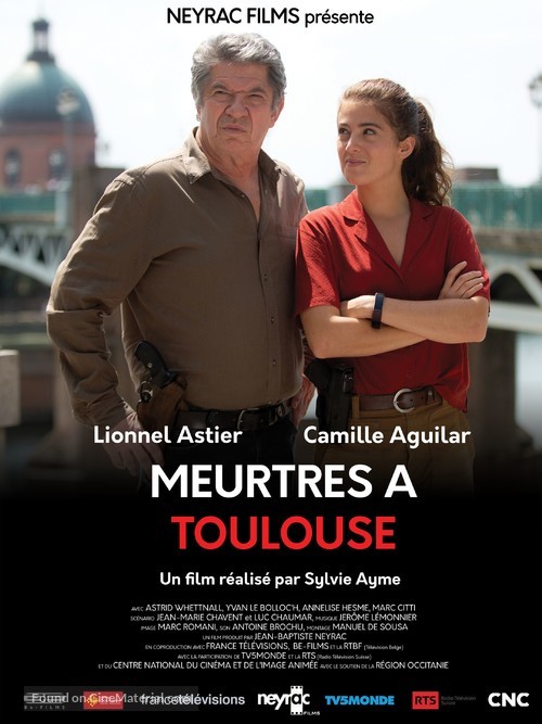 &quot;Meurtres &agrave;...&quot; Meurtres &agrave; Toulouse - French Movie Poster