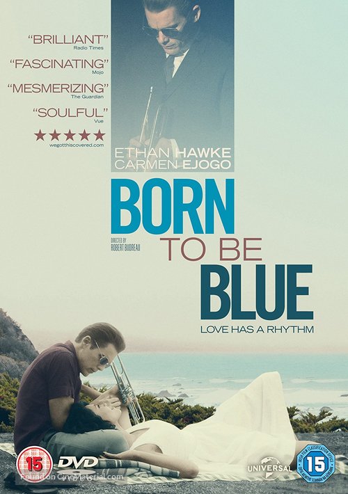 Born to Be Blue - British DVD movie cover