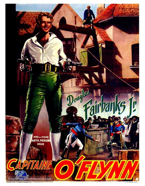 The Fighting O&#039;Flynn - Belgian Movie Poster