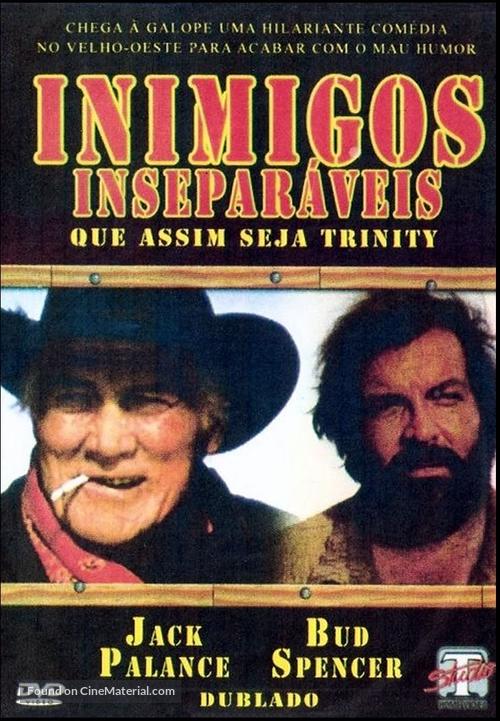 Si pu&ograve; fare... amigo - Brazilian DVD movie cover