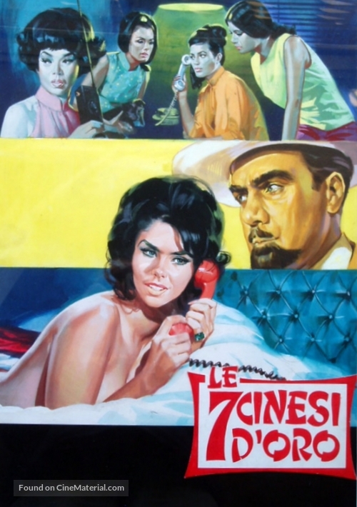 Le 7 cinesi d&#039;oro - Italian Movie Poster