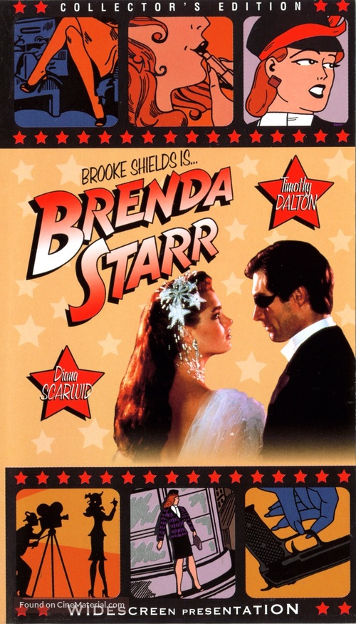 Brenda Starr - VHS movie cover