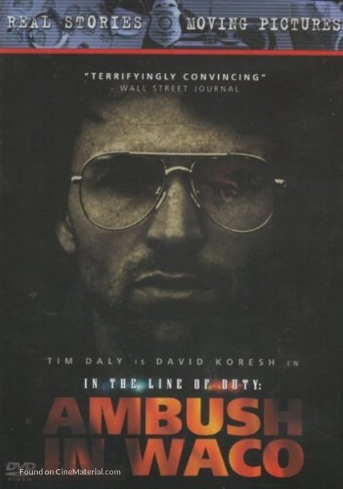 In the Line of Duty: Ambush in Waco - DVD movie cover