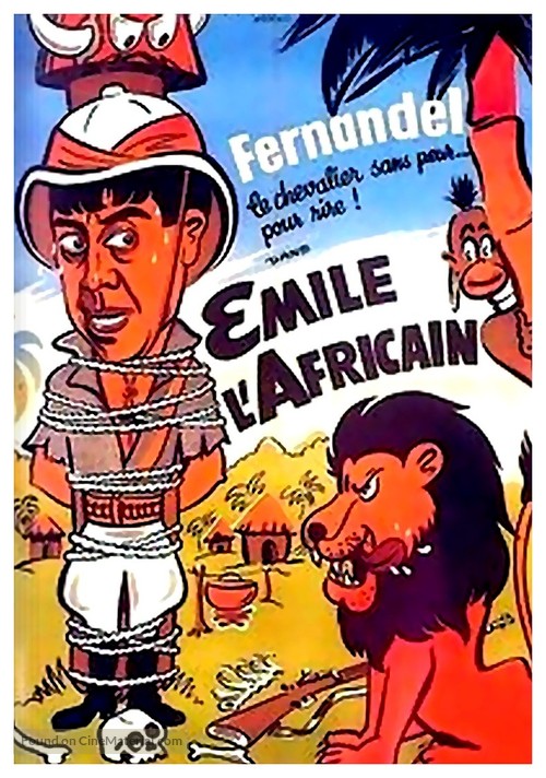 &Eacute;mile l&#039;Africain - French Movie Poster