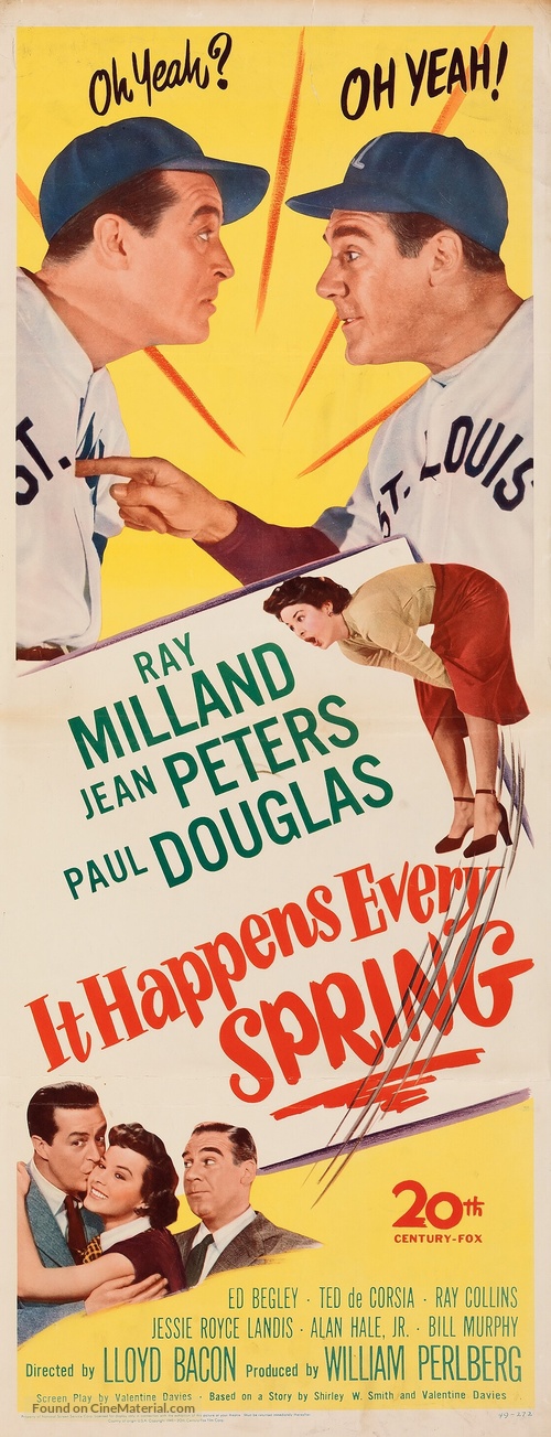 It Happens Every Spring - Movie Poster