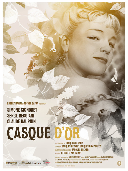 Casque d&#039;or - French Re-release movie poster