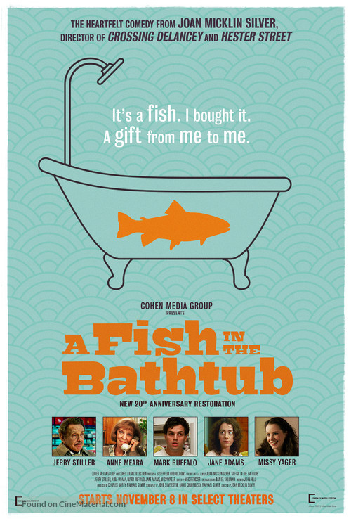 A Fish in the Bathtub - Re-release movie poster
