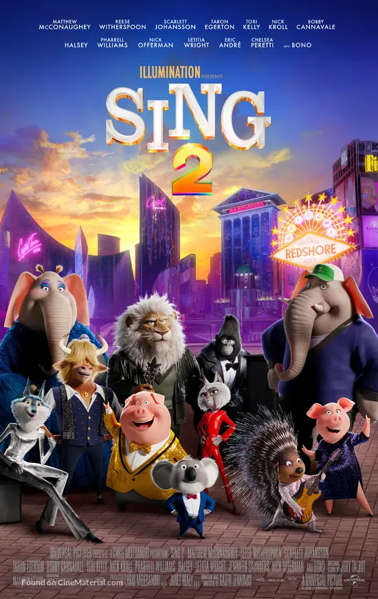 Sing 2 (2021) movie poster