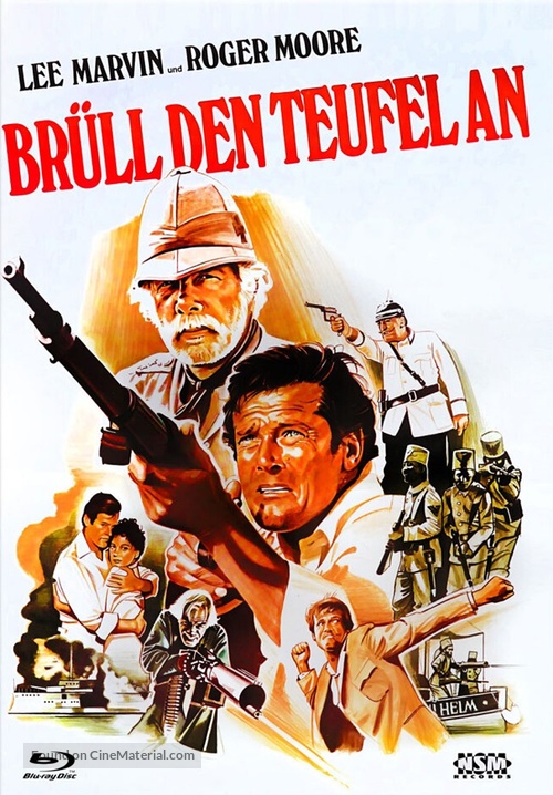 Shout at the Devil - Austrian Blu-Ray movie cover