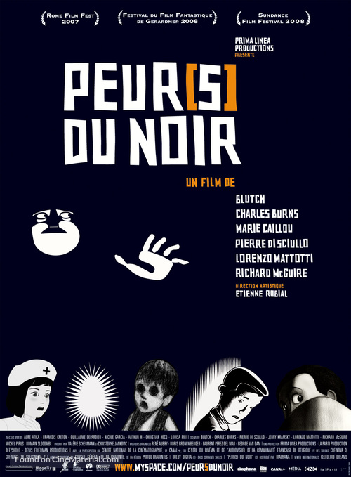 Peur(s) du noir - French Movie Poster