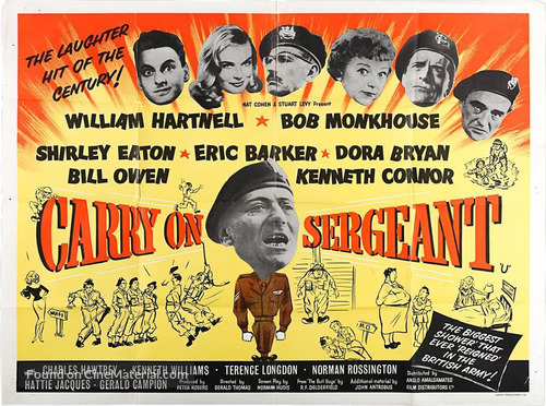 Carry on Sergeant - British Movie Poster