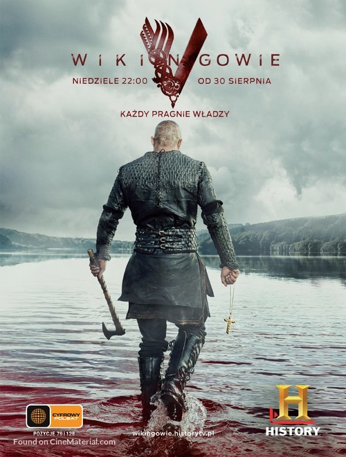 &quot;Vikings&quot; - Polish Movie Poster