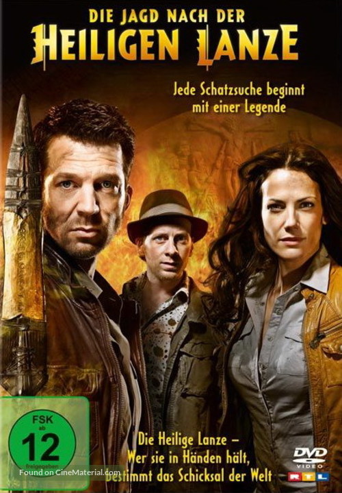Die Jagd nach der heiligen Lanze - German Movie Cover