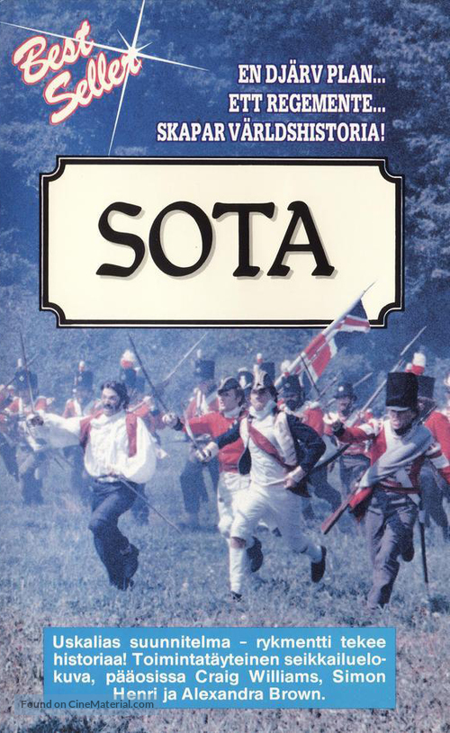 1812 - Finnish VHS movie cover