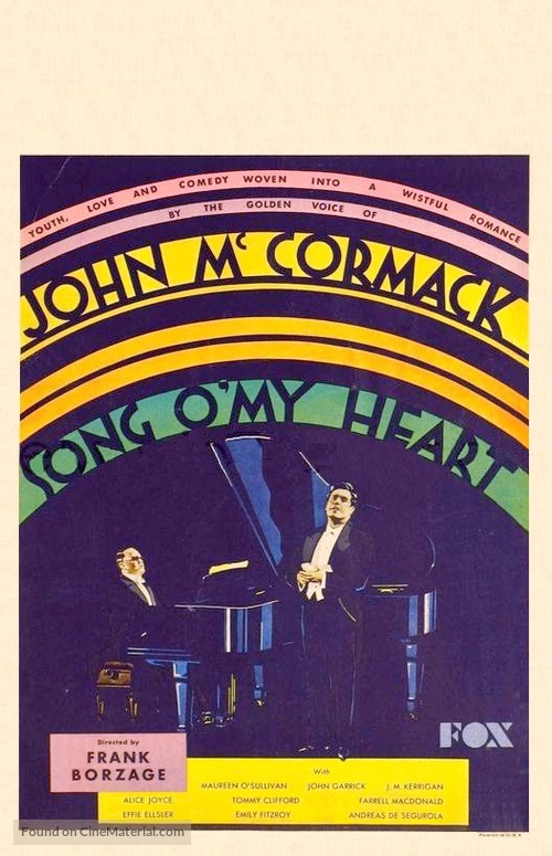 Song o&#039; My Heart - Movie Poster