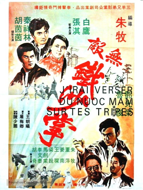 Wu di tie sha zhang - French Movie Poster