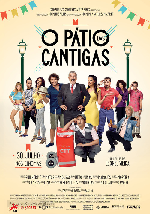 O P&aacute;tio das Cantigas - Portuguese Movie Poster