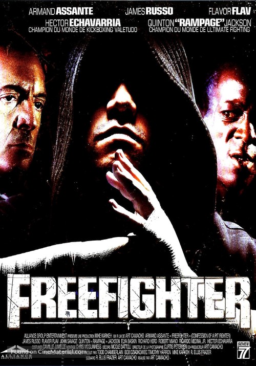 Confessions of a Pit Fighter - French DVD movie cover