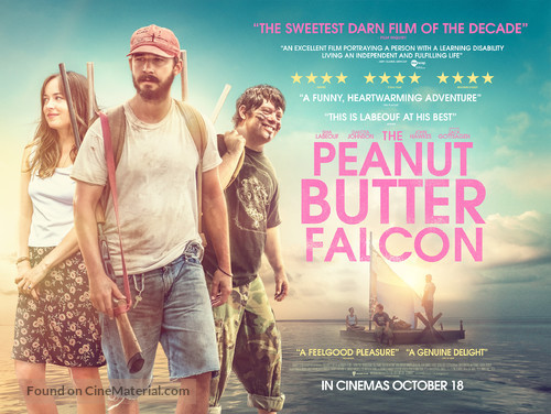 The Peanut Butter Falcon - British Movie Poster
