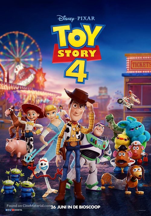 Toy Story 4 - Dutch Movie Poster