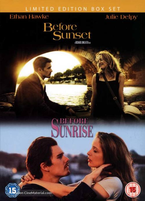 Before Sunset - British DVD movie cover