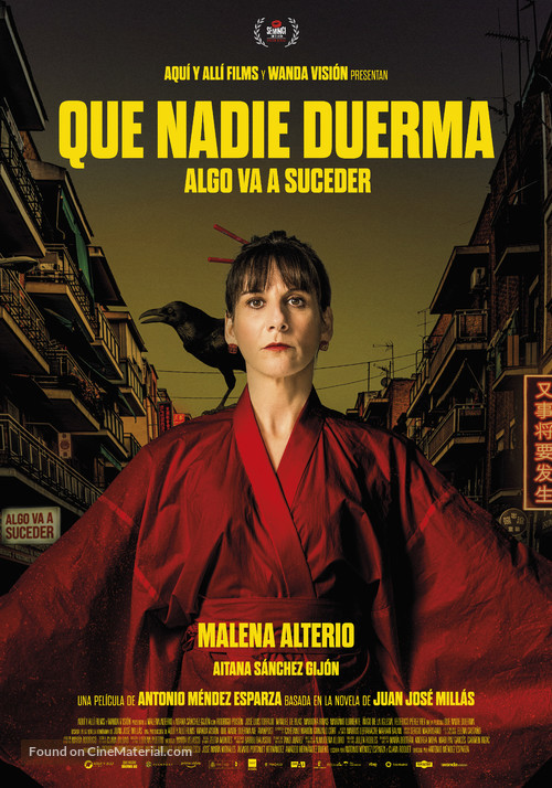 Que nadie duerma - Spanish Movie Poster