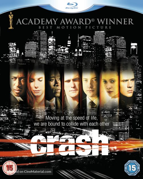 Crash - British Blu-Ray movie cover