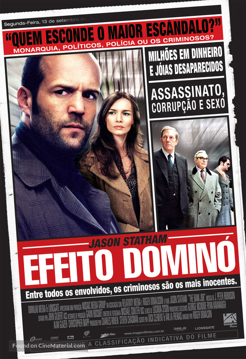 The Bank Job - Brazilian Movie Poster