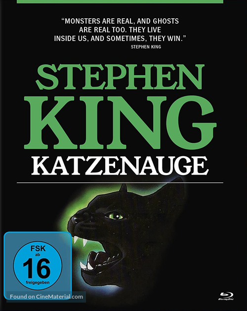 Cat&#039;s Eye - German VHS movie cover