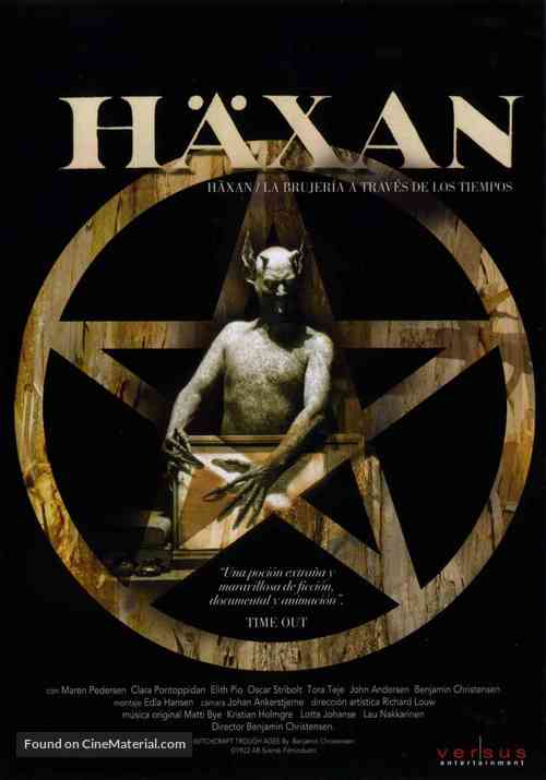 H&auml;xan - Spanish Movie Cover
