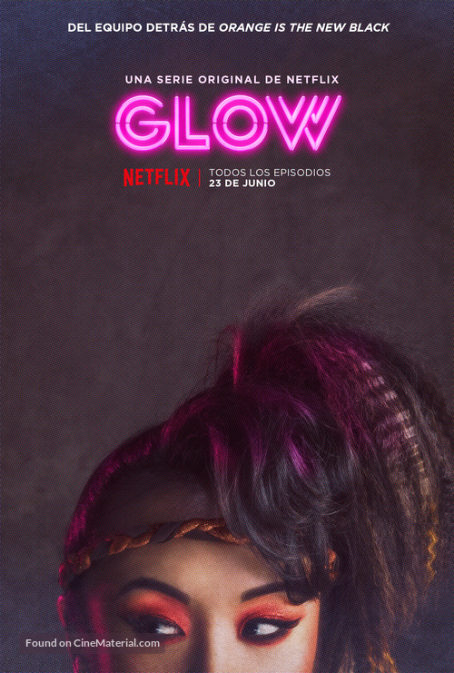 &quot;GLOW&quot; - Spanish Movie Poster