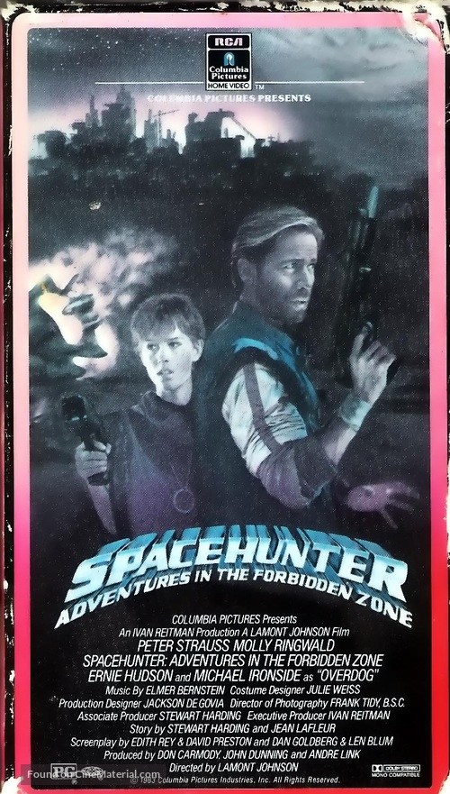 Spacehunter: Adventures in the Forbidden Zone - Movie Cover