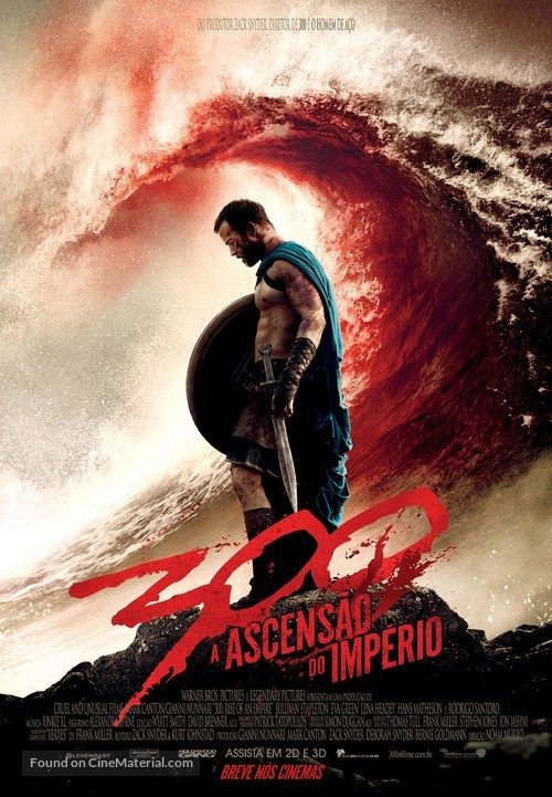 300: Rise of an Empire - Brazilian Movie Poster