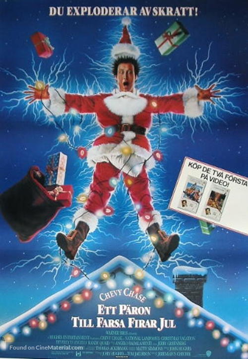 Christmas Vacation - Swedish Movie Poster