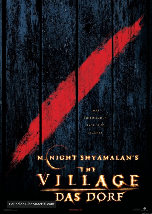 The Village - German Movie Poster