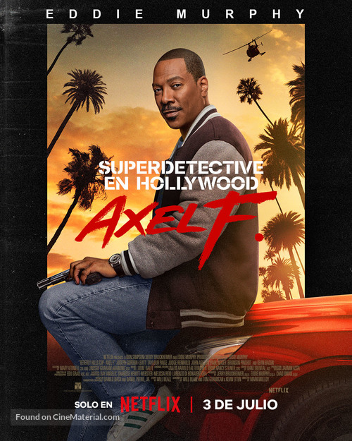 Beverly Hills Cop: Axel F - Spanish Movie Poster