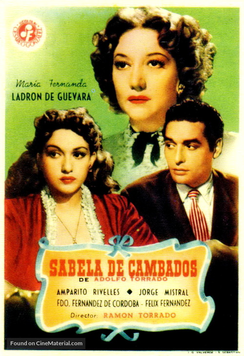 Sabela de Cambados - Spanish Movie Poster