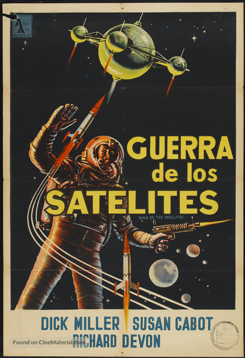 War of the Satellites - Argentinian Movie Poster