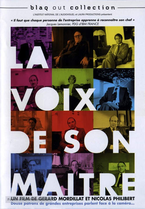 La voix de son ma&icirc;tre - French DVD movie cover