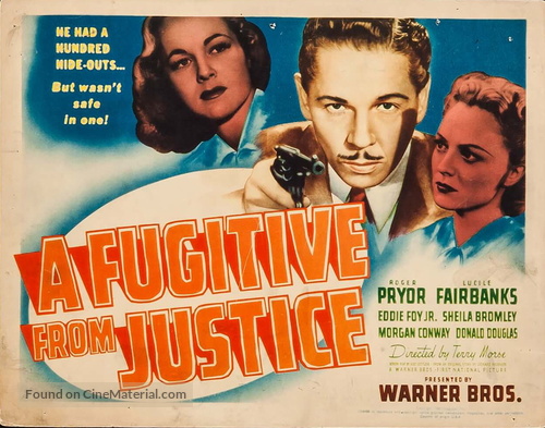 A Fugitive from Justice - Movie Poster