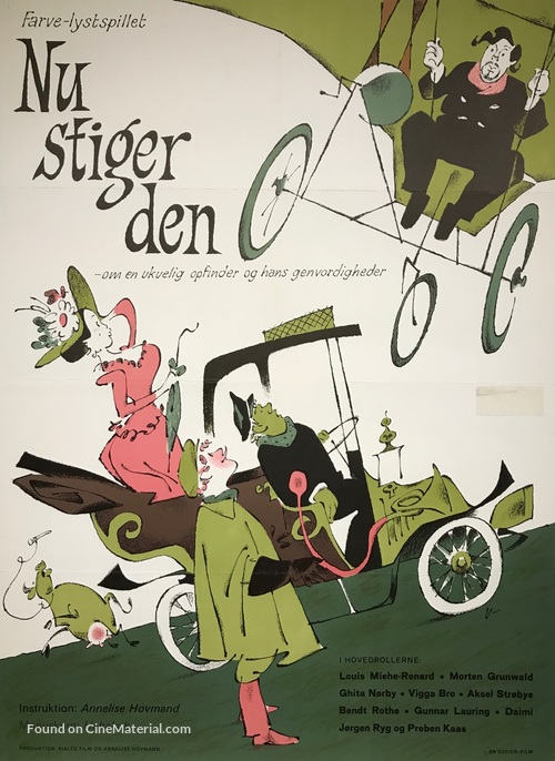Nu stiger den - Danish Movie Poster