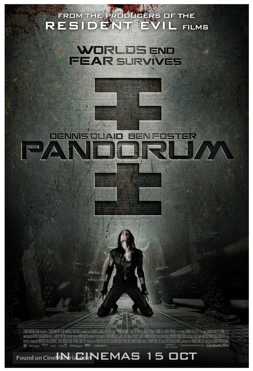 Pandorum - Singaporean Movie Poster