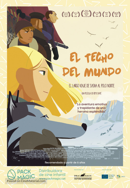 Tout en haut du monde - Spanish Movie Poster